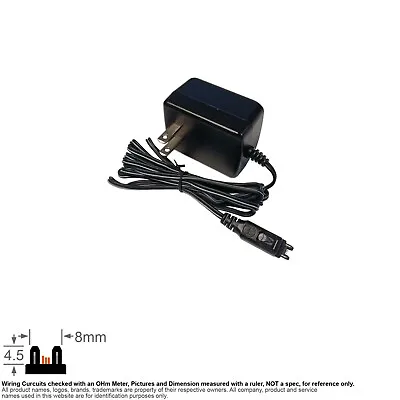 AC DC Power Adapter Fork FK3M 5Vdc-11Vdc DC5-DC11V 5-11V Motorola V60 HH-STC001G • $4.60