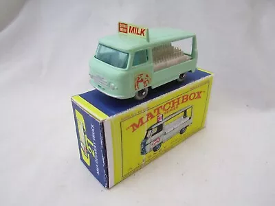 VINTAGE MATCHBOX 1:75 SERIES LESNEY No21c MILK DELIVERY TRUCK + CRAFTED BOX. • £12.99