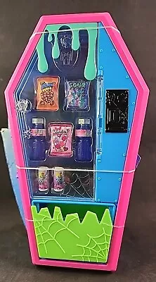 Monster High G3 Student Lounge Doll Playset Coffin Shaped Vending Machine • $24.95