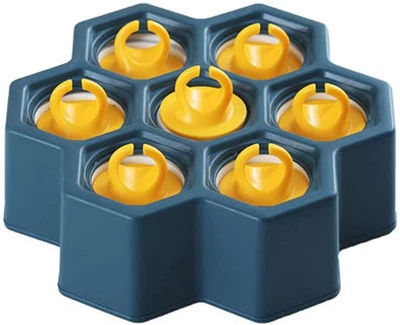 £9 • Buy 7 Cell Silicone Mini Ice Pops Mold Ice Cream Popsicle Mould BPA Free With Ring