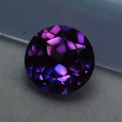 Natural Tanzanite Purple Round Shape Certified 5 Ct Rare Loose Gemstone • $13.93