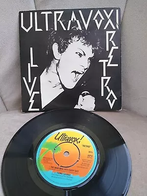 Ultravox! - Retro Ep - Young Savage Man Who Dies Everyday - Punk - John Foxx • £3