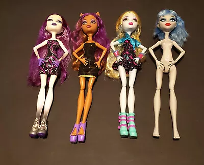 Monster High Ghouls Night Out Clawdeen Ghoulia Spectra Lagoona Dolls • $59.99