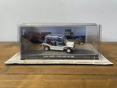 MINI MOKE  #24 007 James Bond Collection Model  LIVE & LET DIE DieCast Model Car • $16.10