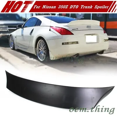 03-08 Fit FOR NISSAN 350Z Z33 2D Convertible V DTO Trunk Boot Spoiler Painted • $392.69