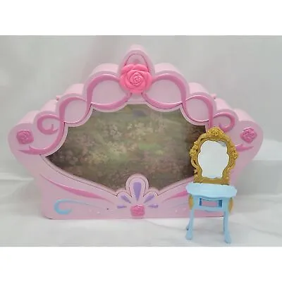 Barbie Mini Kingdom Crown Carrying Case & Vanity • $11.99