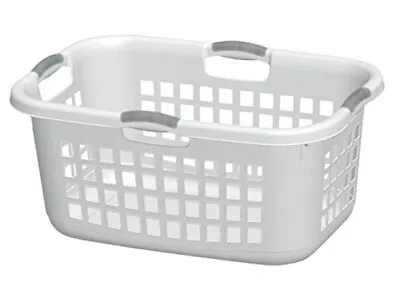 STERILITE Corp 12168006 Laundry Basket White 2Bshl • $37.87