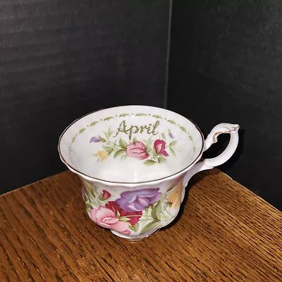 $24.73 • Buy Royal Albert Bone China Flower Of The Month Series Sweet Pea APRIL (No Saucer)