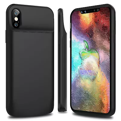 $65.44 • Buy 62hours Extended Back Up Power Battery Case Shockproof For Apple IPhone X/10