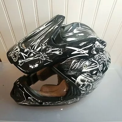 Vega Viper Jr Sz L Large  Dirtbike Motocross ATV Helmet Used • $19.60