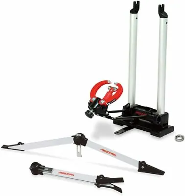 Minoura FT-1 Wheel Truing Stand And Dishing Tool Combo Silver 430-3321-00 • $113.74