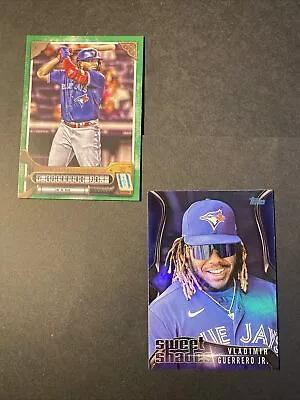 (2) 2022 Topps Vladimir Guerrero Jr. Blue Jays: Gypsy Queen Green/Sweet Shades • $0.01