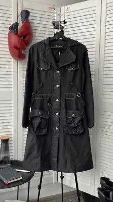 Avant Garde Coat Nylon Laces Multipocket Jacket Rick Owens • $70