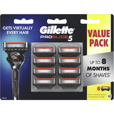 $23.99 • Buy Gillette PROGLIDE 5 Razor Blades - 8 Pack