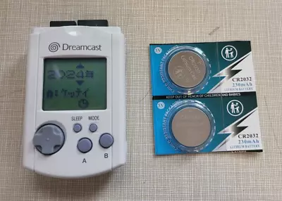 Sega Dreamcast Visual Memory Unit VMU Memory Card HKT-7000  TESTED US SELLER • $23.95