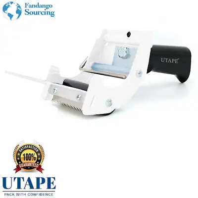 Heavy Duty Tape Dispenser Packing Shipping Grip Sealing Roll 3  Wide UTAPE Brand • $12.48