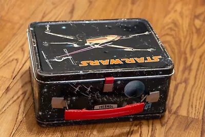 Vintage 1977 Star Wars X-Wing Metal Lunch Box (No Thermos Land Speeder Luke C3pO • $150