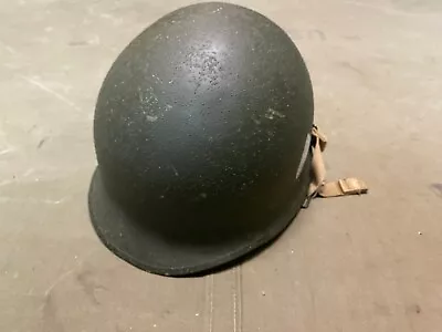 Wwii Us Army Airborne Paratrooper Restored M1c Front Seam Jump Helmet Shell • $199.96