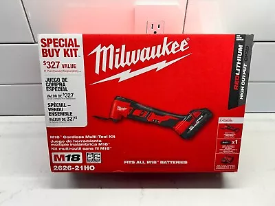 Milwaukee 2626-21 HO M18 18-Volt Cordless Oscillating Multi-Tool Kit High Output • $160