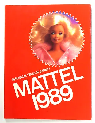 1989 MATTEL CATALOG 163 Pgs Barbie Hot Wheels He-Man Food Fighters Boglins Nm/mt • $99.99