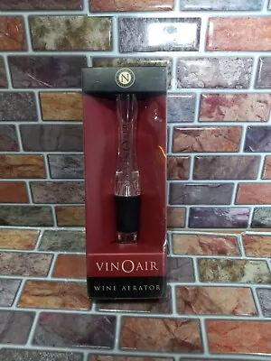 VinOair Cork Pops Clear Wine Aerator And Wine Pourer Drink Barware • $19.90