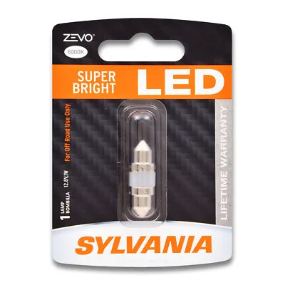 Sylvania ZEVO - 1 Pack - DE3175LED LED Bulb Dome Map Trunk Cargo Area Ug • $12.66