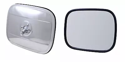 Pair 1940-72 Chevy / GMC Door Mirrors - Stainless Steel Square Design For Pickup • $36.99