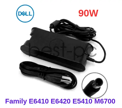 Dell Latitude PA-10 90W Laptop AC Adapter Charger Family E6410 E6420 E5410 M6700 • $11.96