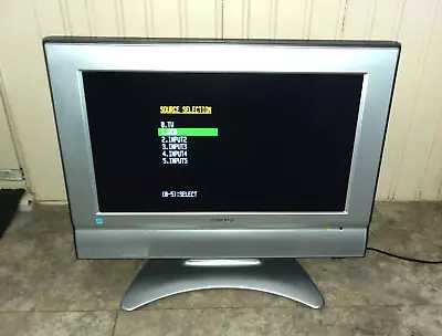 Sharp 20  Flat Screen Color TV LC-20SH20U LCD Crystal 480p Gaming TV Tested • $118.50