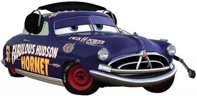 13 Inch Doc Hudson Hornet Decal Disney Cars Movie Removable Peel Self Stick Wall • $9