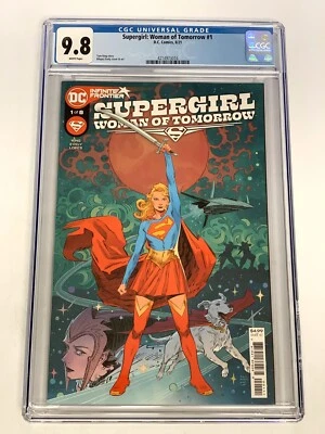 £142.02 • Buy Supergirl Woman Of Tomorrow #1 CGC 9.8 WP Modern Age 2021! Supergirl Movie DCU🔑