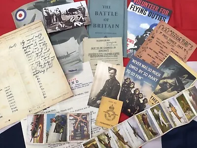 1940s ‘RAF At WAR’ WW2 Nostalgic Wartime Memorabilia Pack (Replicas) • £9
