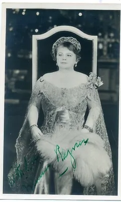 MAISIE BAYNEY Actress MUSIC HALL Theatre INK SIGNED Autograph • £8