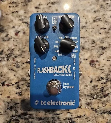 Tc Electronic Flashback Delay And Looper Guitar Pedal • $60