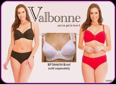 Valbonne Wonderful Dots Non Padded Underwired Bra 3 Colours Sizes 36D To 46H • £11.99