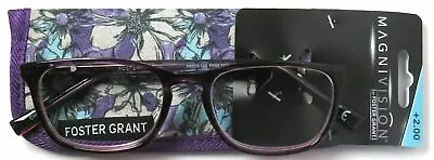 FOSTER GRANT Magnivision Reading Glasses +2.75  Elana Ships Free!! • $19.99