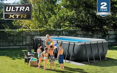 $1449.96 • Buy Intex 26355EH 18' X 9' X 52  Rectangle Ultra XTR Above Ground Swimming Pool Kit