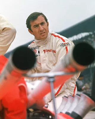 1967 British Driver JACKIE STEWART Glossy 8x10 Photo Poster Indy 500 Print • $4.99