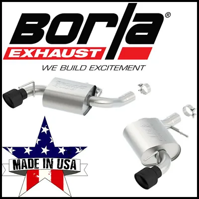 $1034.99 • Buy Borla S-Type 2.75  Axle-Back Exhaust System Fits 2016-2023 Chevy Camaro SS 6.2L