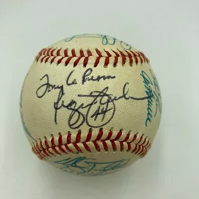 1987 Oakland A’s Team Signed Baseball Mark Mcgwire PSA DNA COA • $299