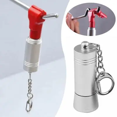 Mini Portable Stop Lock Small Padlock Magnetic Key Peg Stop Lock 1 Pc • $5.98