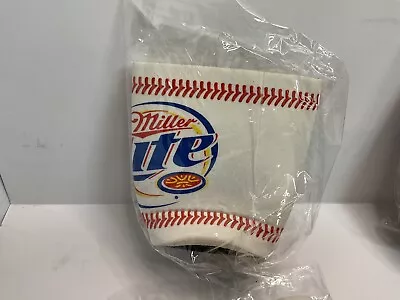 Miller Lite 2007 Baseball Theme Koozie Lot Of  4 • $25.89