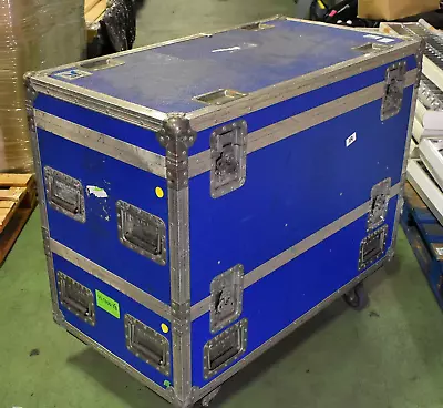 Large Amptown Flight Case Trunk Flightcase - Heavy Duty On Castors With Foam • £350