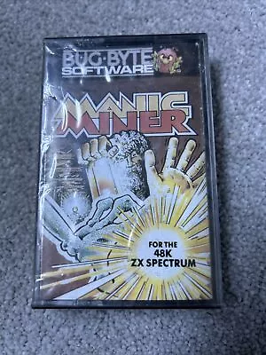 Manic Miner  ZX Spectrum 48k Game By Bug Byte. Sealed Never Opened. • £9.15