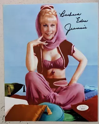 BARBARA EDEN Signed 8x10 PHOTO I Dream Of Jeannie Autograph BAS JSA COA E • $79.20