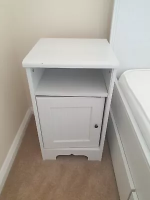 Bedside Tables White Ikea Times Two • £0.99