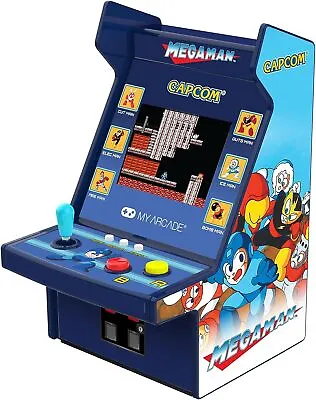 My Arcade MEGA Man Micro Player Pro: 6 Video Games 6.75  Mini Arcade Machine • $39.99