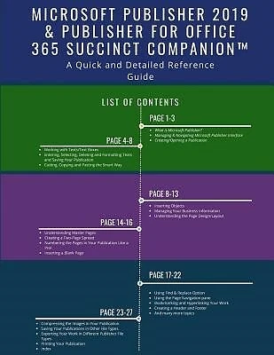 $36.20 • Buy Microsoft Publisher 2019 & Publisher For Office 365 Succinct Comp By Succinct Co