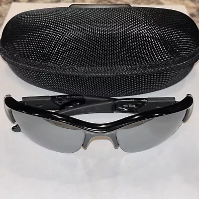 Oakley 12-903 Flak Jacket Sunglasses Polished Black - Blemish • $38.42