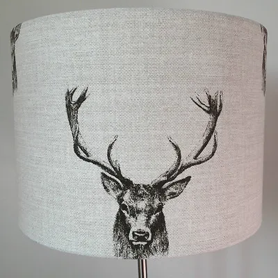 Lampshade Balmoral Tartan Tweed Highland Country Check Lightshade Shade HANDMADE • £30